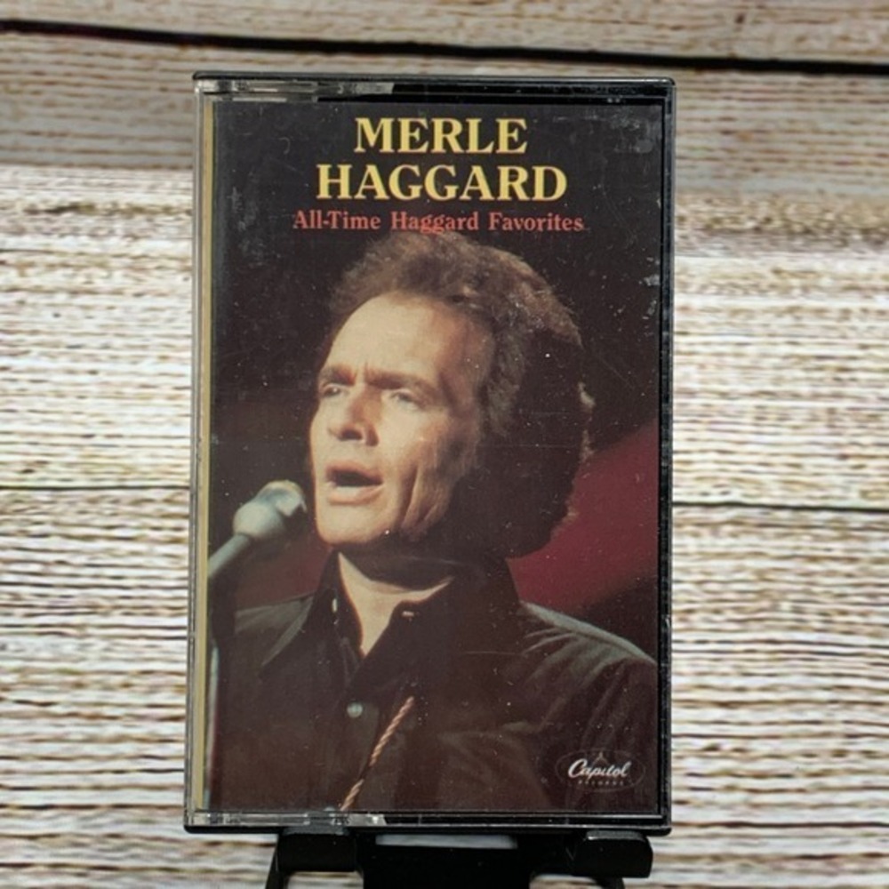 Merle Haggard‎ – All-Time Haggard Favorites [Cassette Tape 1985] Capitol Records